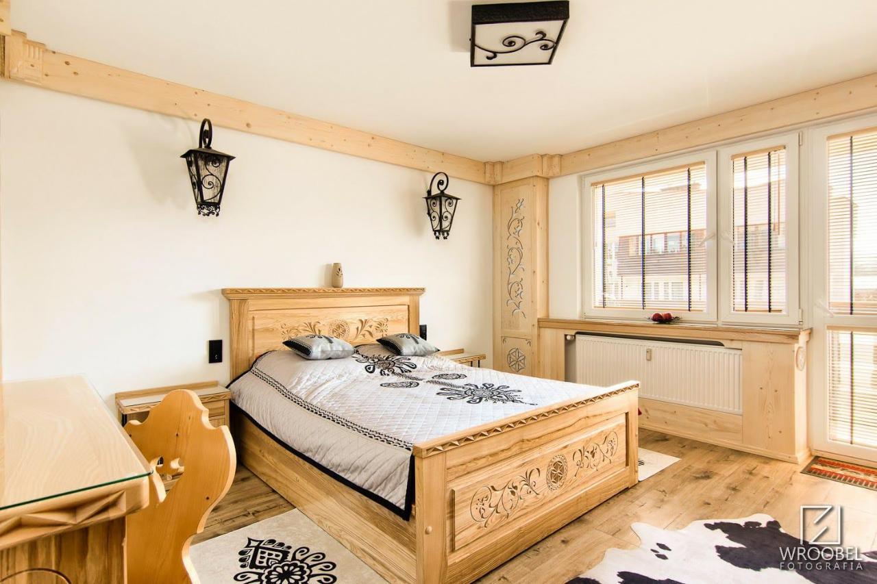 Apartament Zakopane Utrzymany W Stylu Goralskiej Chaty Εξωτερικό φωτογραφία